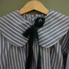 Baby Laper collar Blue and White Stripes