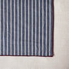 Scarf Blue and White Stripes