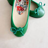 Kelly Green Leather Girl Toreritas Shoes